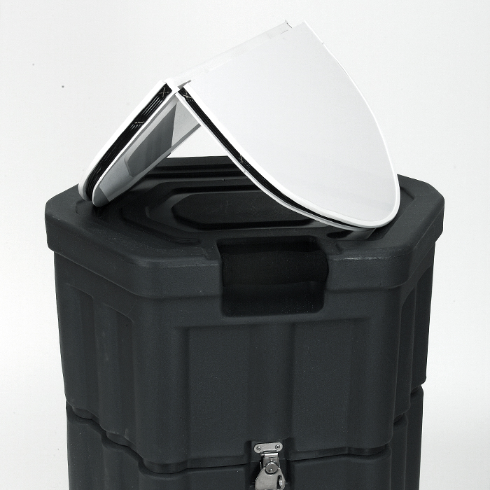 Container avec tablette pour conversion en comptoir Container avec tablette pour conversion en comptoir