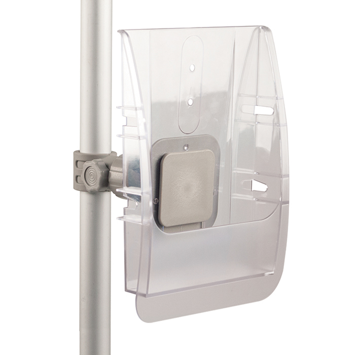 Accessoire pour le totem Monolit : porte brochure A4