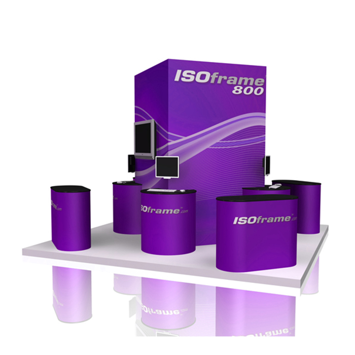 Stand Isoframe : pour créer des architectures modulables Stand Isoframe : pour créer des architectures modulables