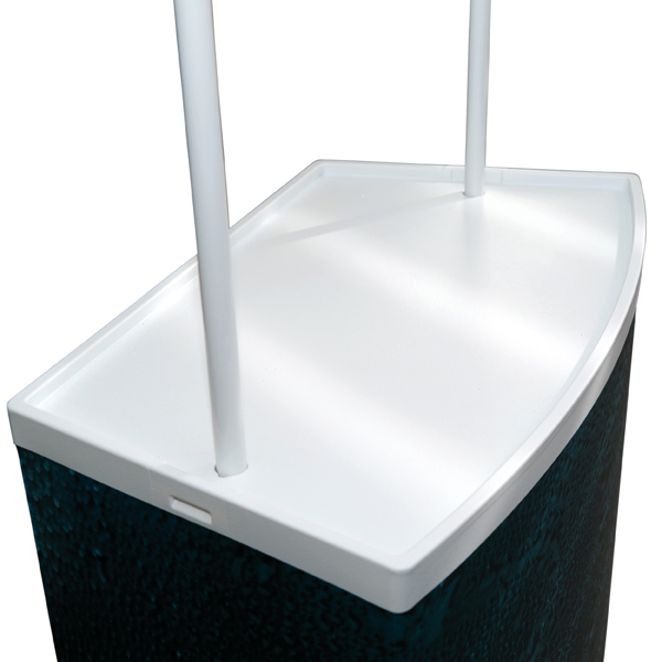 Plateau en PVC avec rebord Plateau en PVC avec rebord