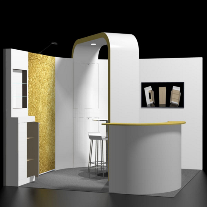 Médio système : Stand d'exposition modulable Médio système : Stand d'exposition modulable