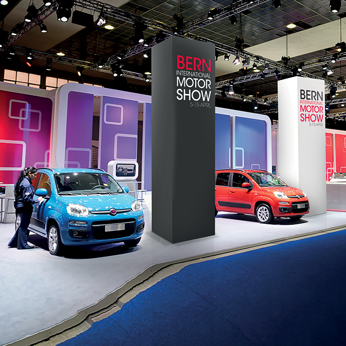 Stand commercial avec système Formalu Stand commercial avec système Formalu