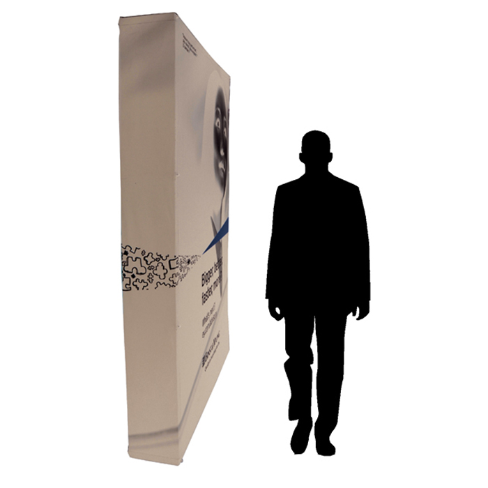 Stand popup tex 3x3 droit Stand popup tex 3x3 droit