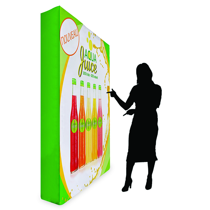 Stand popup tex 2x3 droit Stand popup tex 2x3 droit