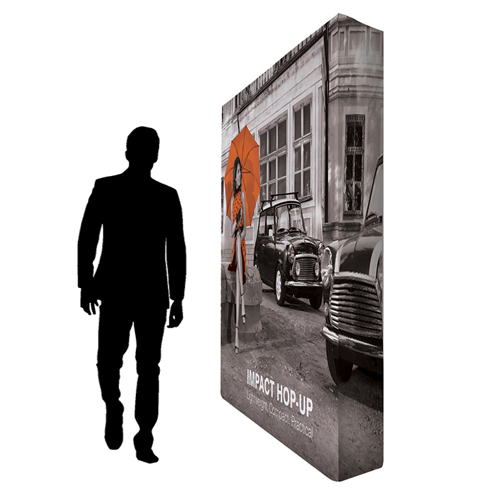 Stand popup tex droite Stand popup tex droite