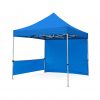 Tente pliable 3x3m bleue