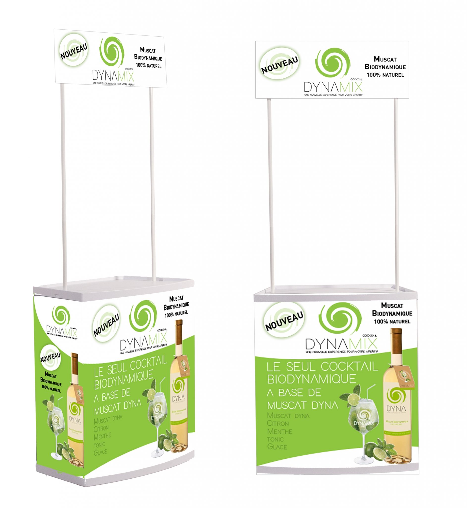 Comptoir d'accueil promotionnel Comptoir d'accueil promotionnel