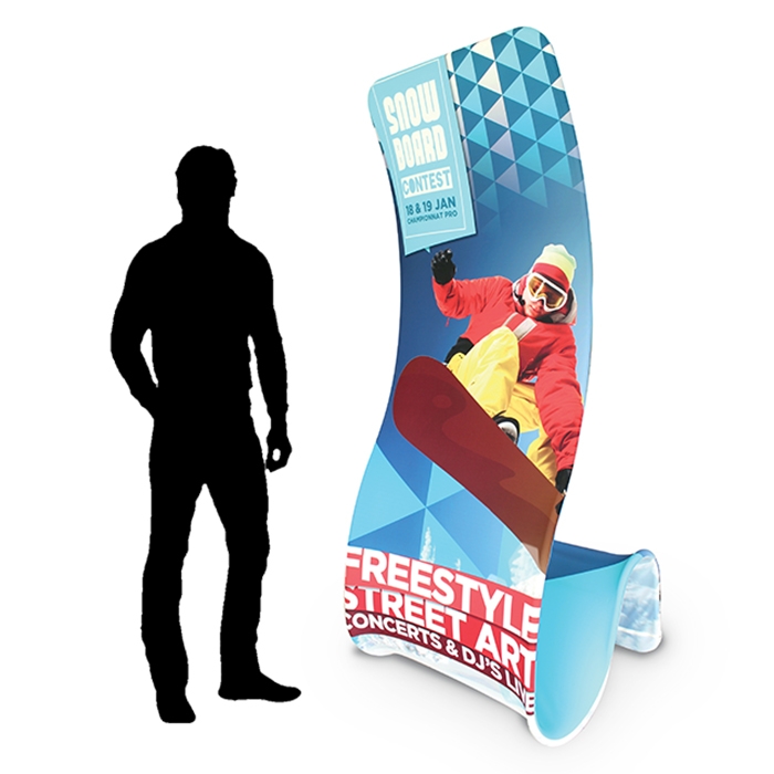 Totem autoportant original pour vos stands d'exposition Totem autoportant original pour vos stands d'exposition