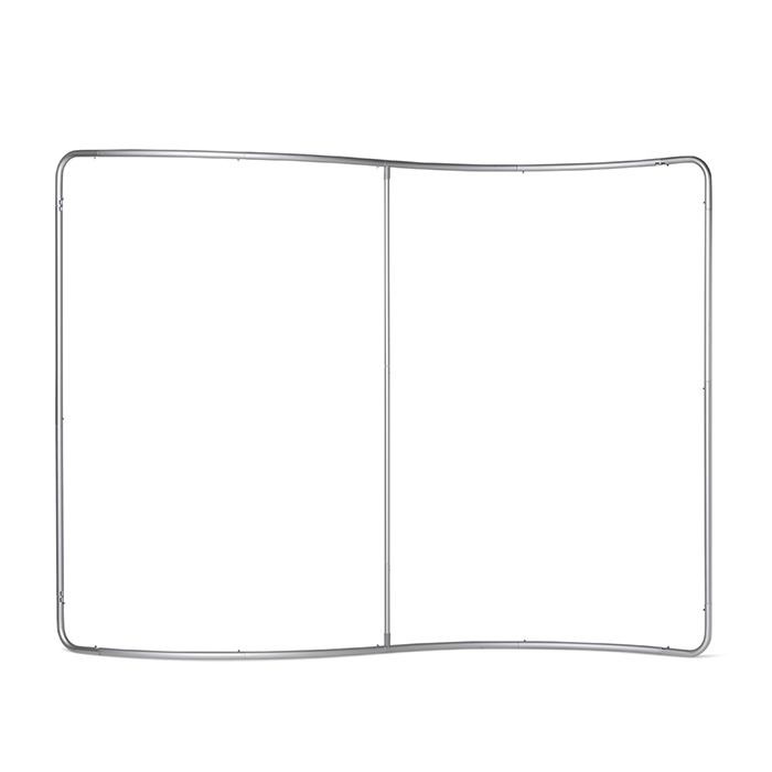 Structure du stand ZIP WAVE autoportante sans visuel Structure du stand ZIP WAVE autoportante sans visuel