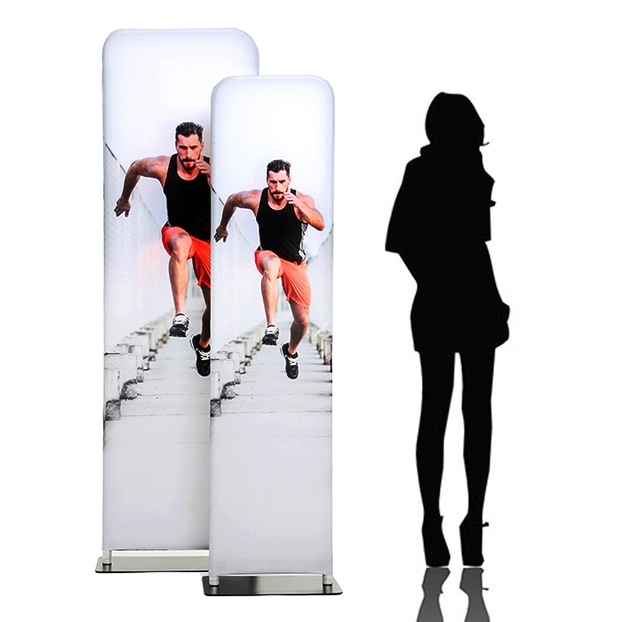TOTEM pour PLV avec visuel facile à changer TOTEM pour PLV avec visuel facile à changer